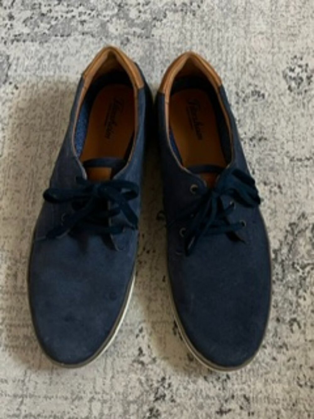 Florsheim Blue Suede Casual Oxford Shoes Men's 13M